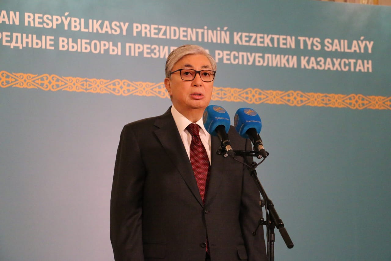 Касым-Жомарт Токаев поблагодарил казахстанцев за доверие