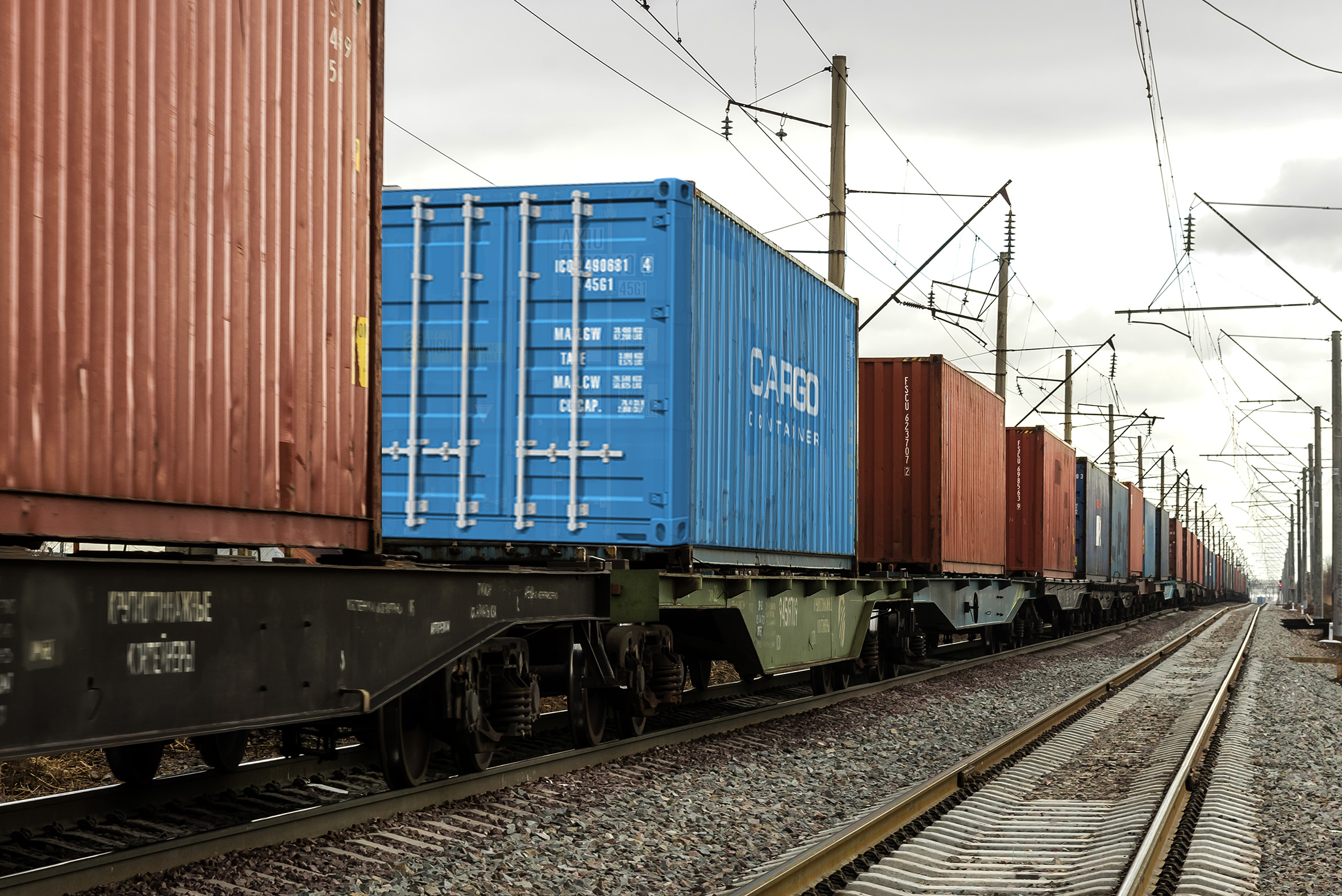 Транзит контейнеров по территории Казахстана с начала 2018 года увеличился на 45%