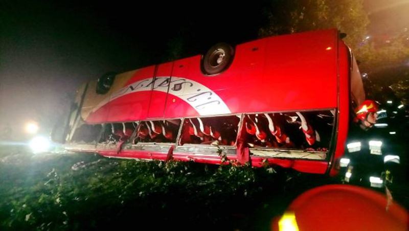 В Польше перевернулся автобус с украинцами: трое погибли, 18 ранены – СМИ