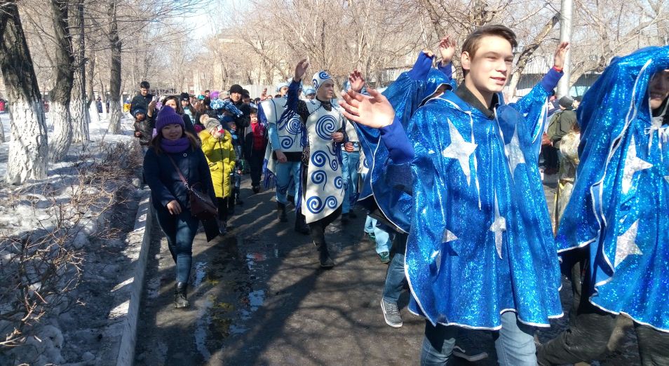 Наурыз в городе первого президента: в тесноте, да не в обиде