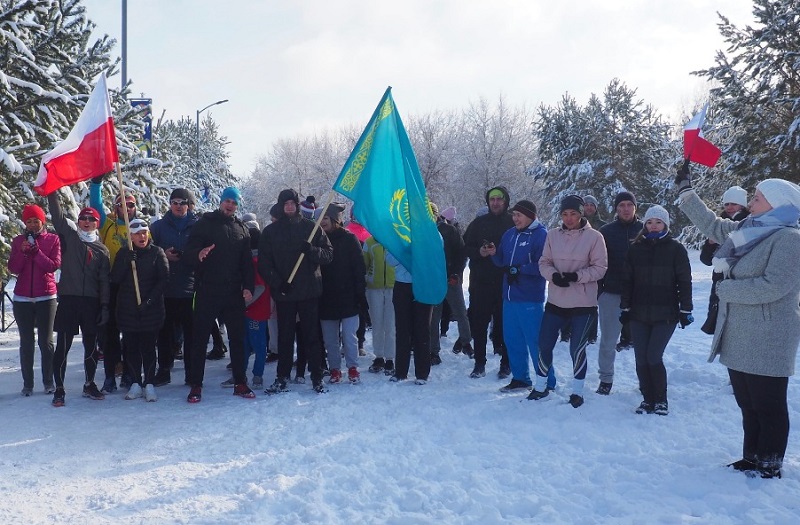 Полонийный забег независимости впервые провели в Нур-Султане  