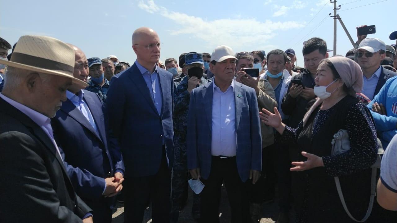 Заместитель премьер-министра Роман Скляр прибыл в Мактааральский район