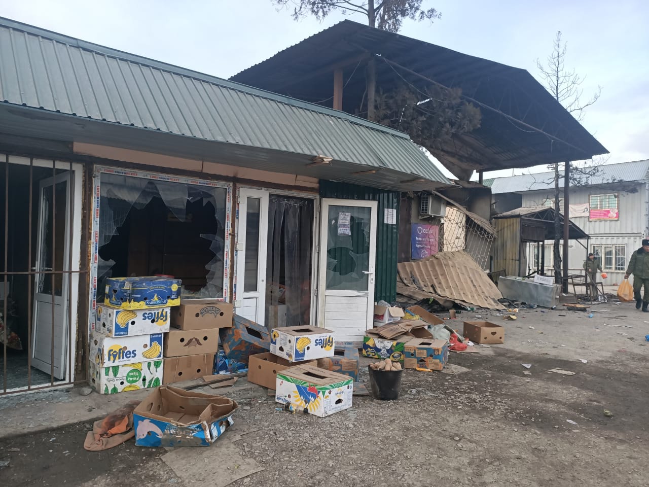 Разрушенные во время беспорядков на юге Казахстана дома будут восстановлены – вице-премьер Сапарбаев
