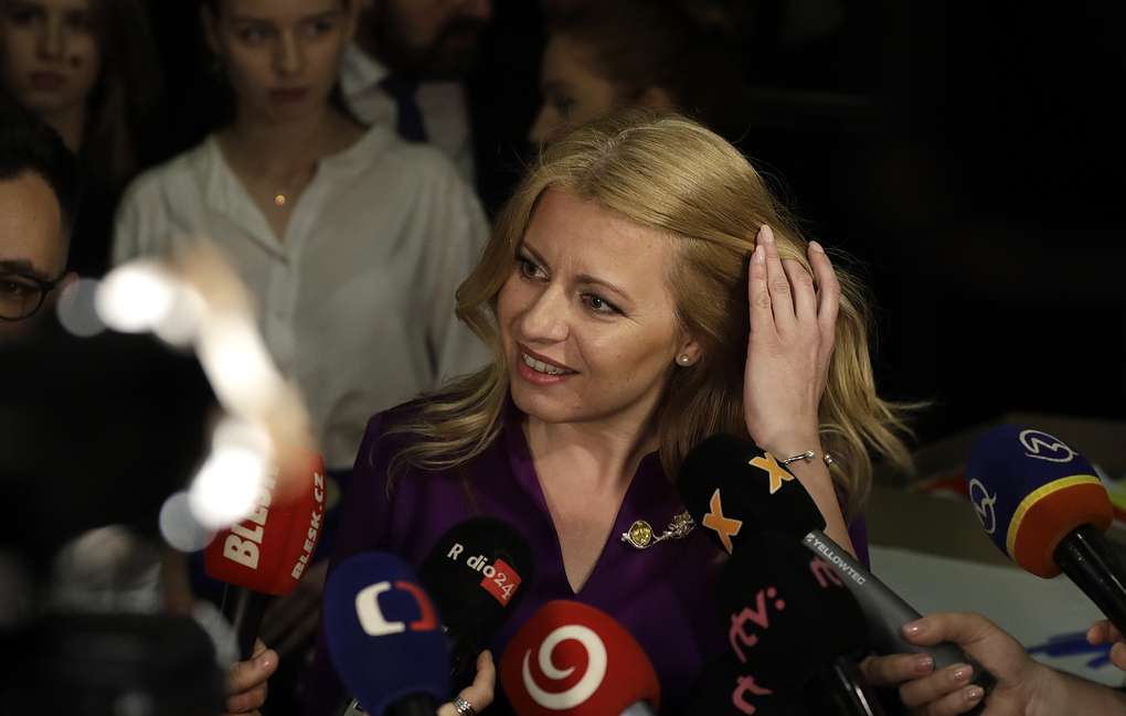 В Словакии впервые на президентских выборах победила женщина