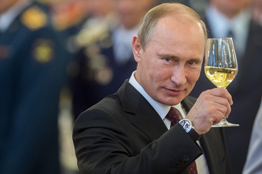 Путин поздравил Назарбаева с Днем независимости Казахстана
