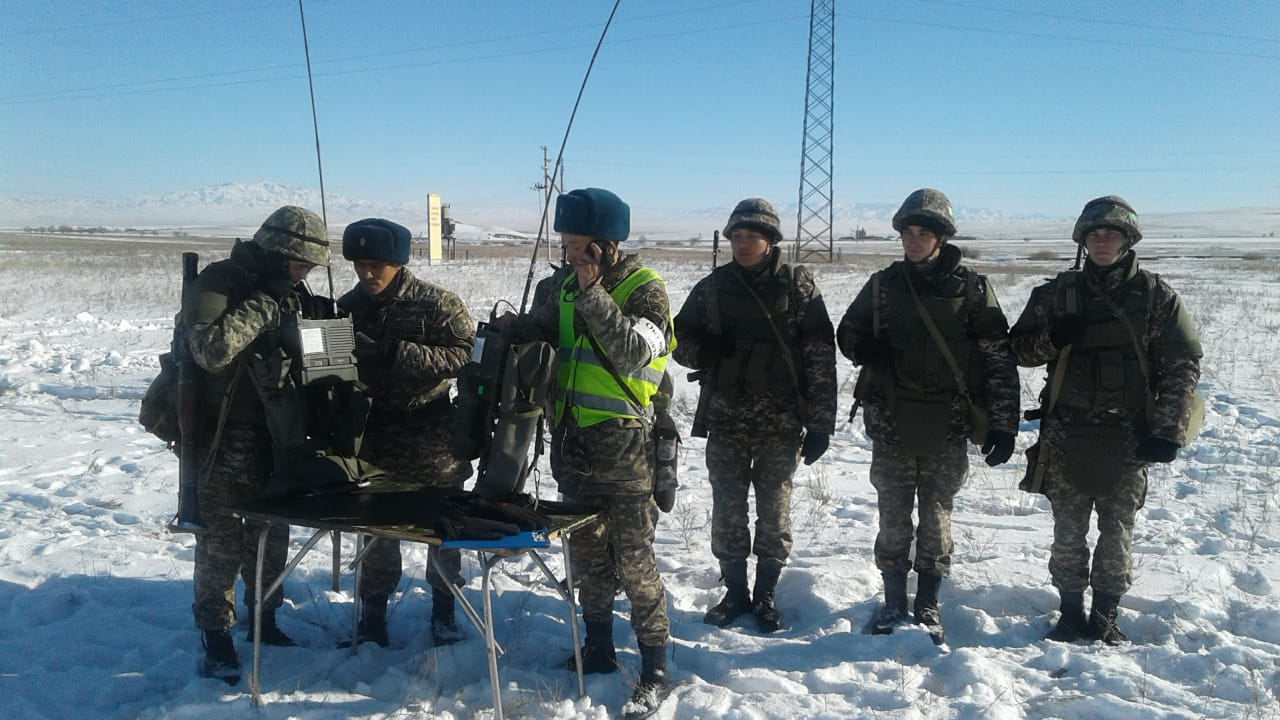 В Вооружённых силах РК завершены контрольные занятия по специальной подготовке