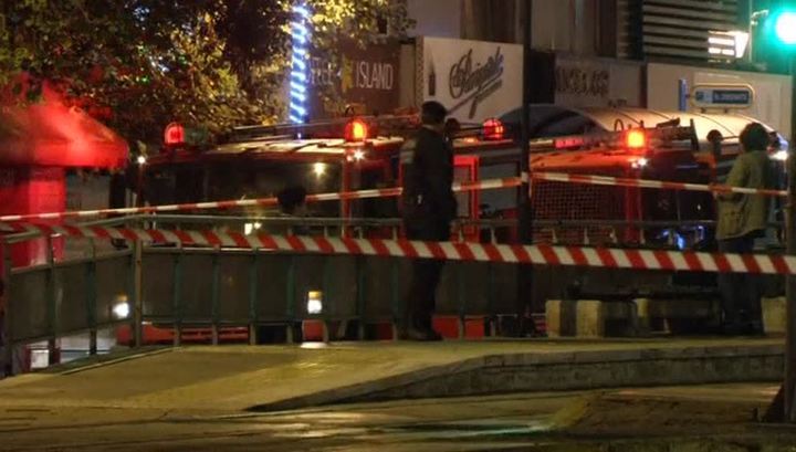  Мощный взрыв прогремел у здания телеканала в пригороде Афин