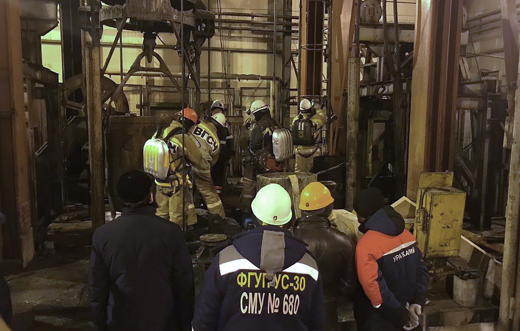 Тела восьми горняков обнаружили в аварийной шахте в Соликамске