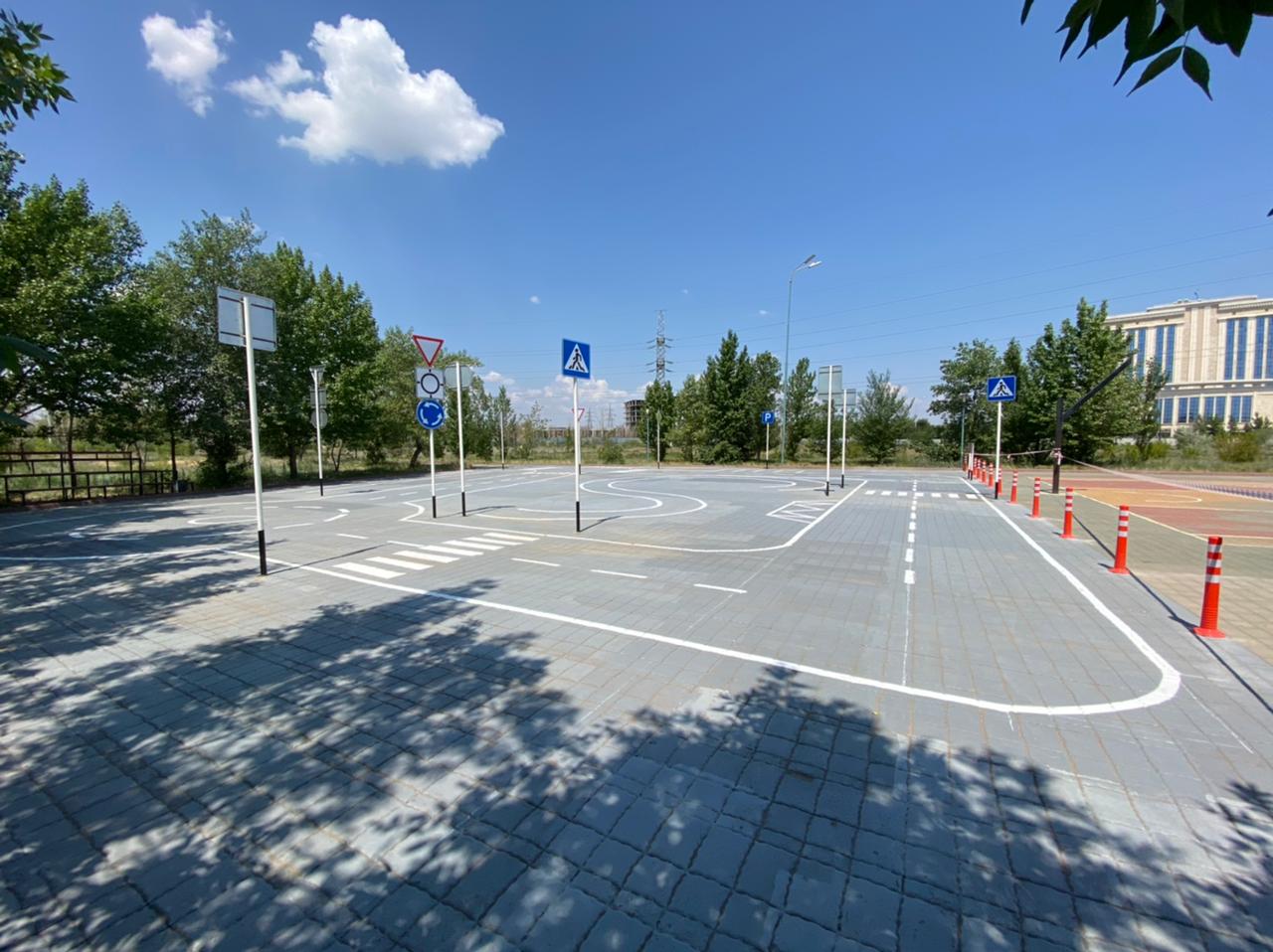 Автогородок для детей открыли в Актобе