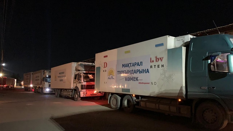 Партия Nur Otan направила мактааральцам более 400 тонн гуманитарной помощи  