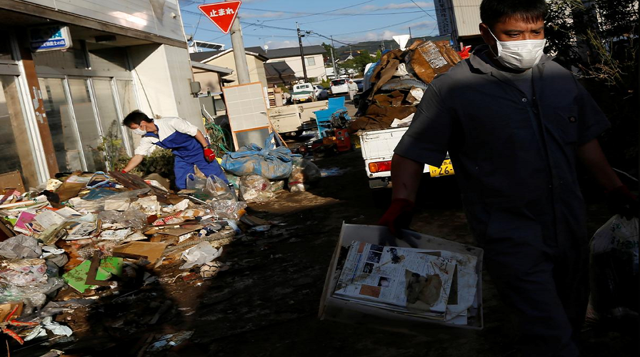 Жапония тайфун салдарымен күреске $6,5 млн доллар бөледі