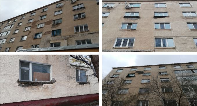 Елодадағы көпқабатты тұрғын үйлердің қасбетінің жай-күйіне талдау жүргізілді