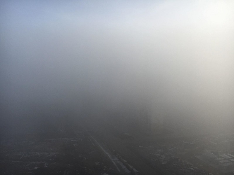 Задерживаются рейсы в Москве из-за тумана  