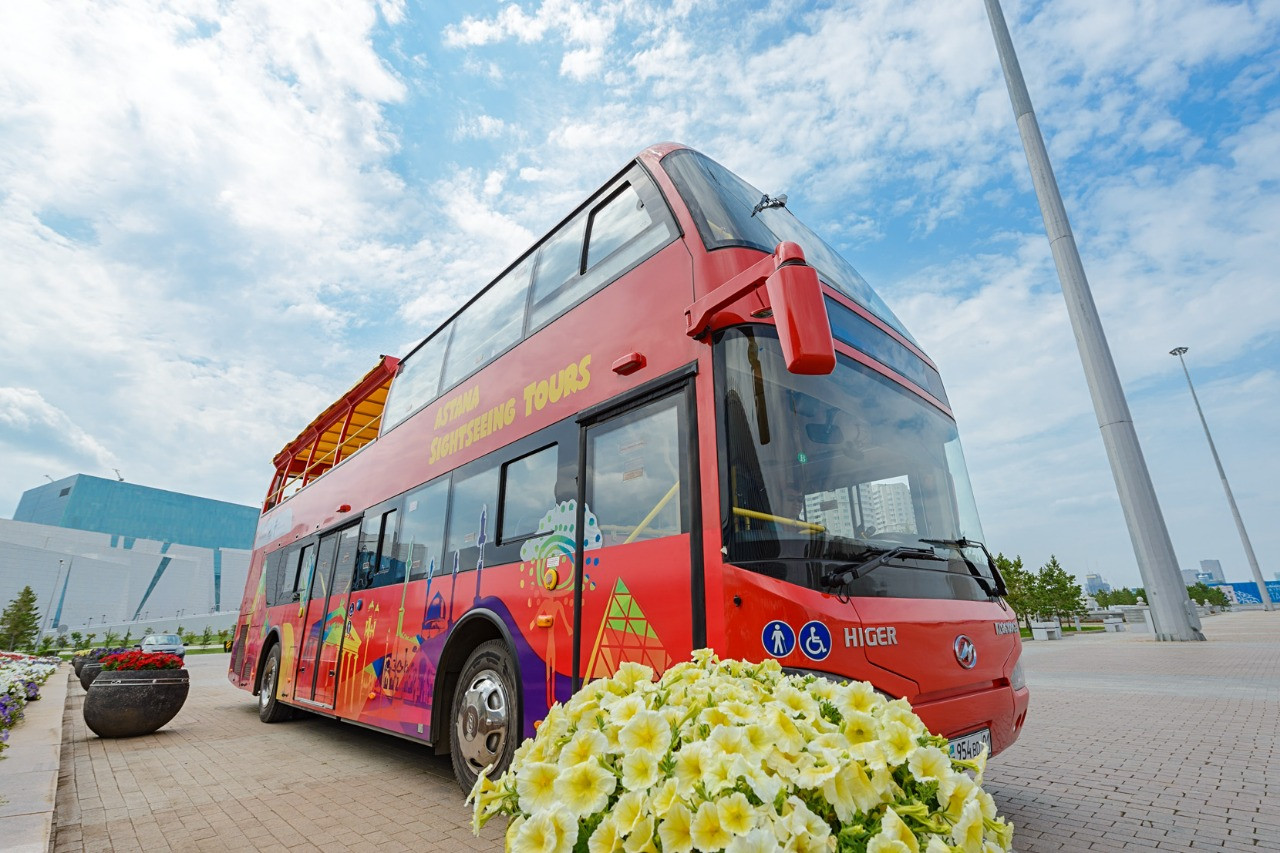 В Нур-Султане 9 июня экскурсии на туристических автобусах будут бесплатными 