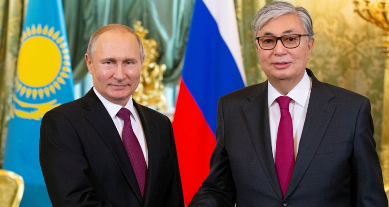 Путин и Токаев обсудили ситуацию вокруг пандемии коронавируса