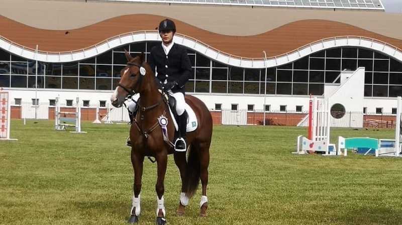 Международный турнир по троеборью: конник РК  стал вторым  
