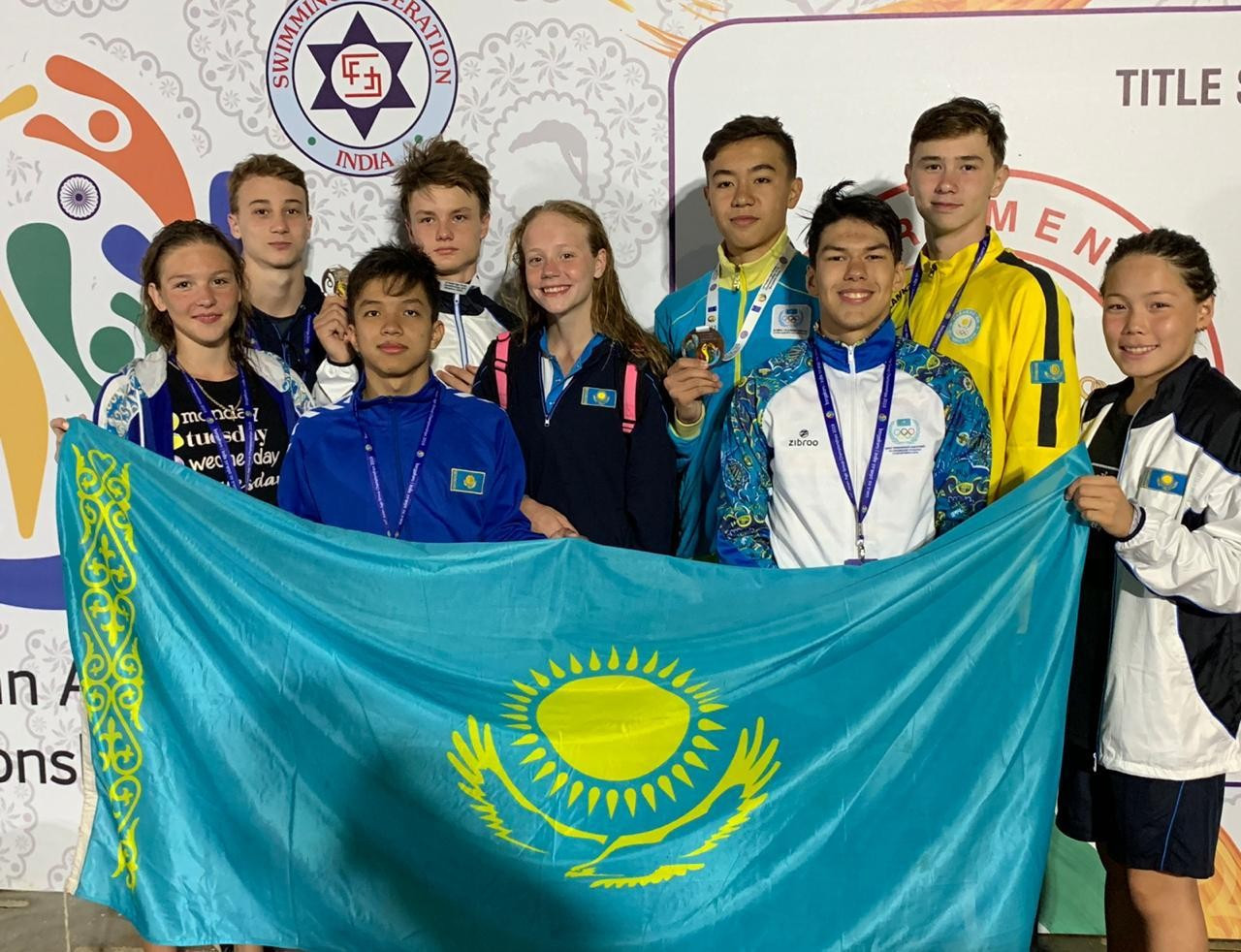Су спорты түрлерінен Азия чемпионатынан тағы төрт медаль алдық
