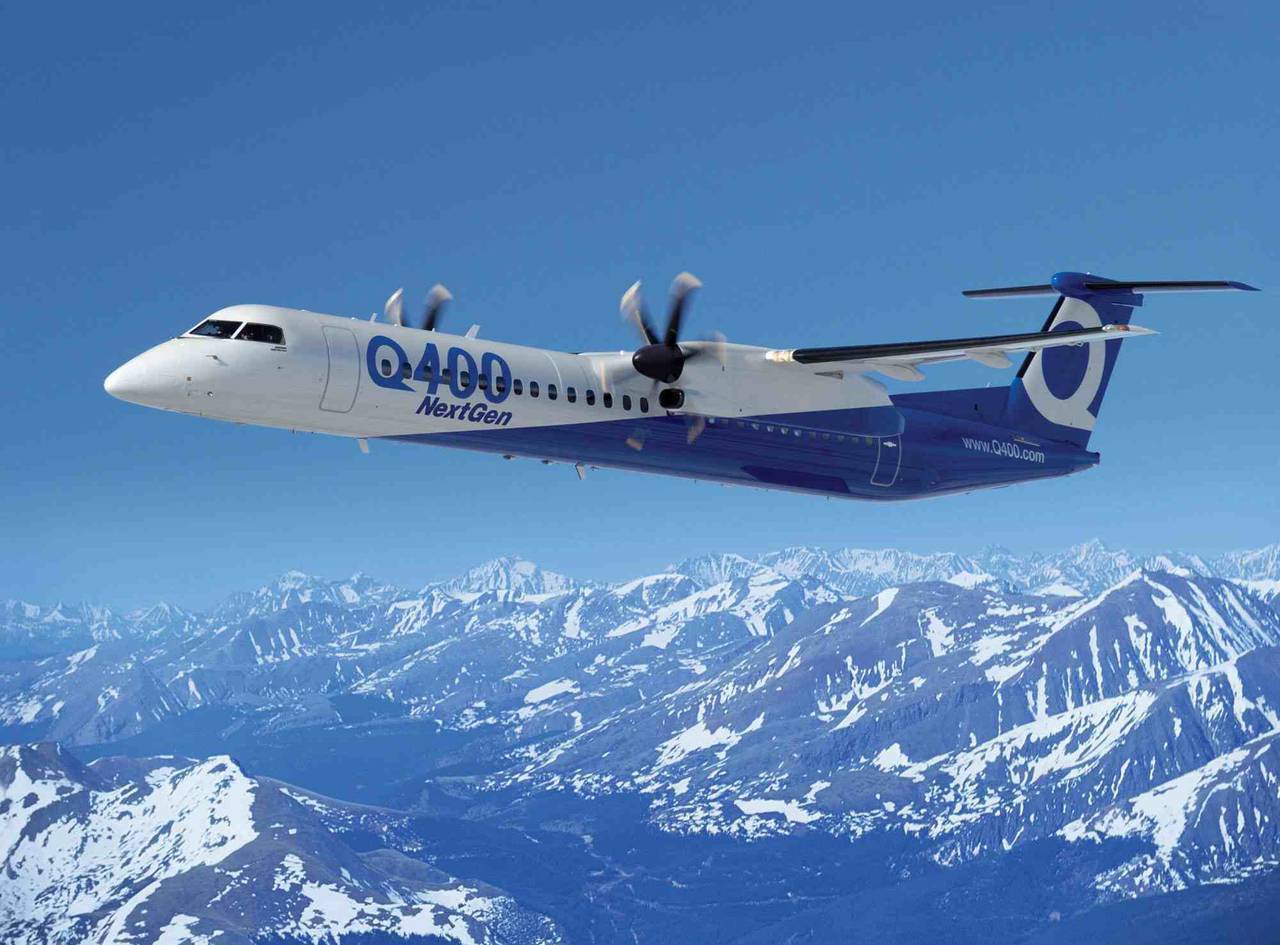 Qazaq Air пополнила флот четвертым самолетом Bombardier Q400 NextGen  