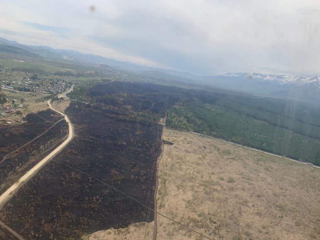В окрестностях Риддера ликвидировали крупный лесной пожар  