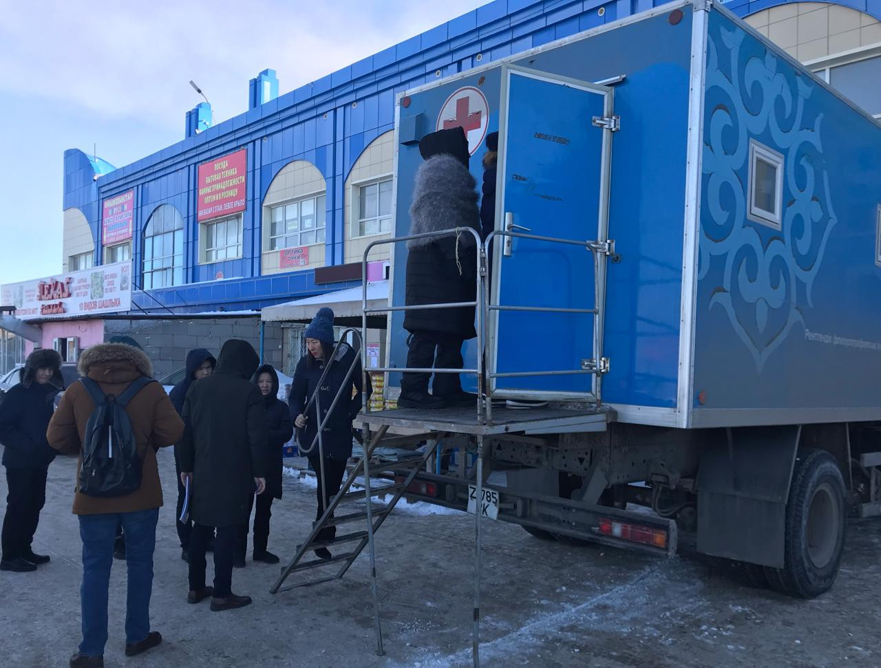 В Астане бесплатный медосмотр организован для жителей района Байконур  