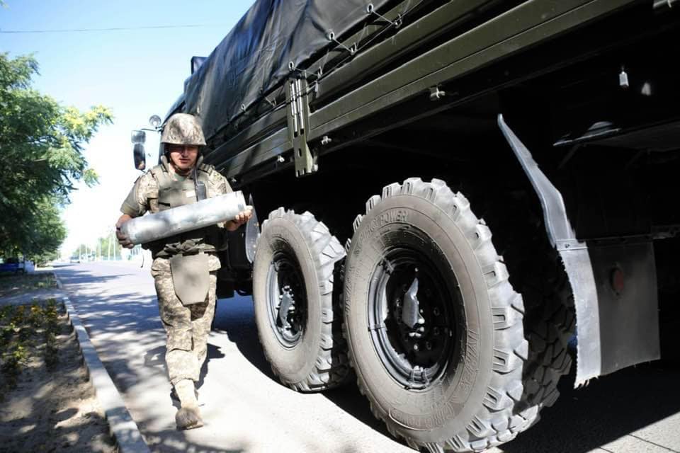 Арыс аумағынан  5,7 мыңнан астам жарылғыш зат жиналды