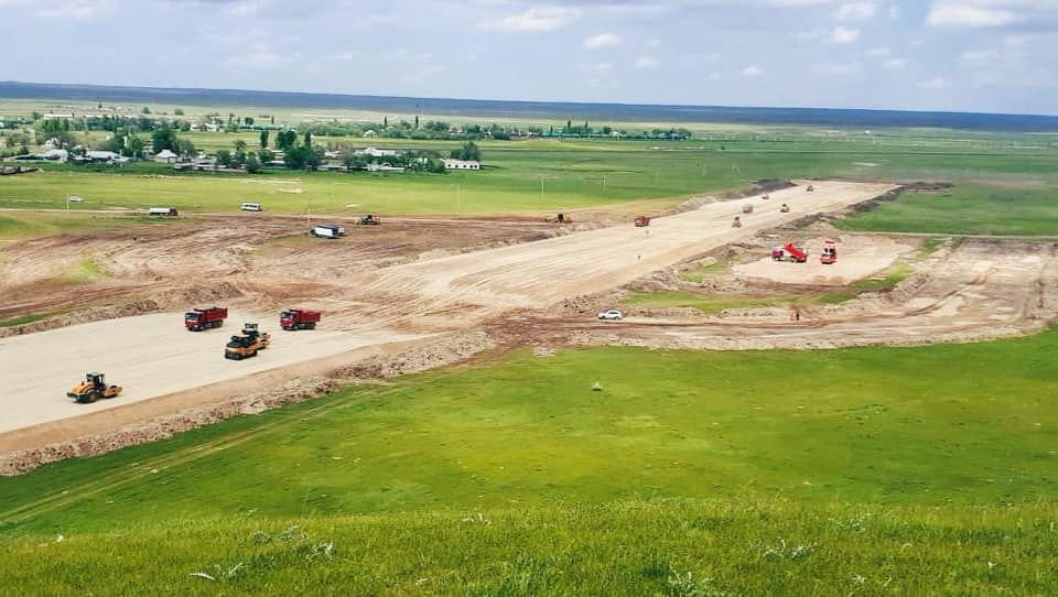 «Меркі – Бурылбайтал» тасжолы жыл соңына дейін ашылады 