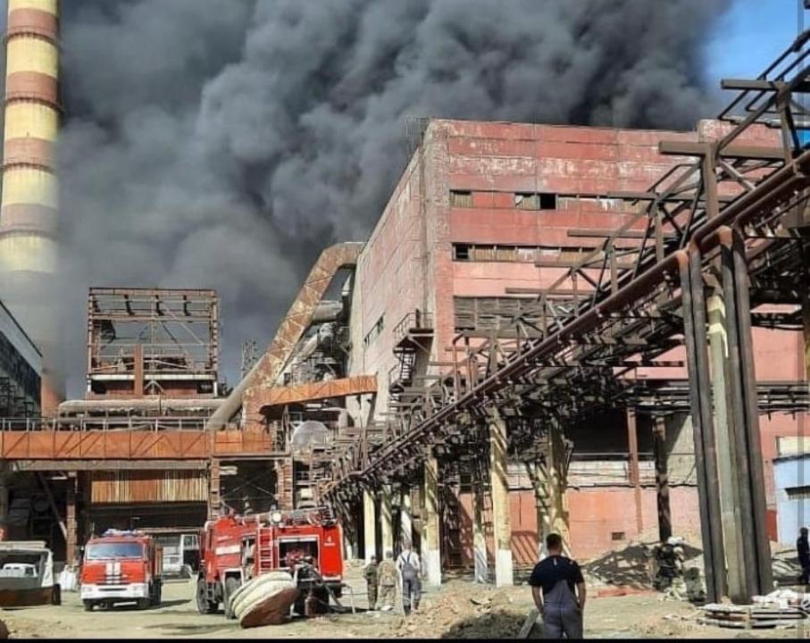 Начата проверка по факту пожара на заводе "Казахмыса" в Жезказгане