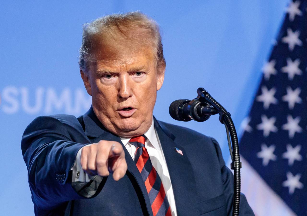 Трамп раскритиковал предложение Макрона создать европейские вооружённые силы 