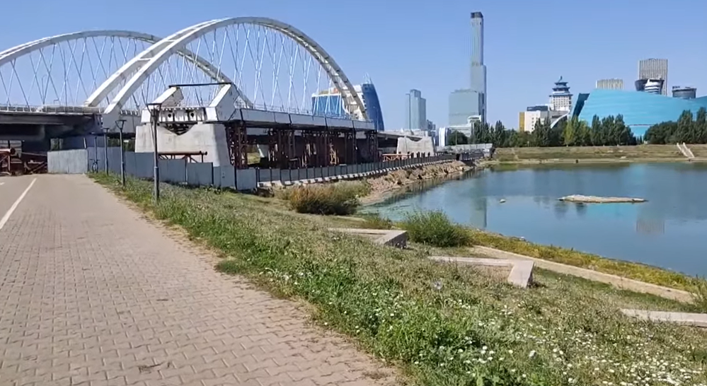 Новый скандал вокруг «Астана LRT»: экологи заявляют о незаконной засыпке в столице реки Есиль 