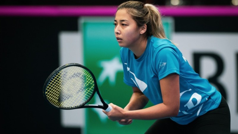 Зарина Дияс уступила на теннисном турнире в Нью-Йорке