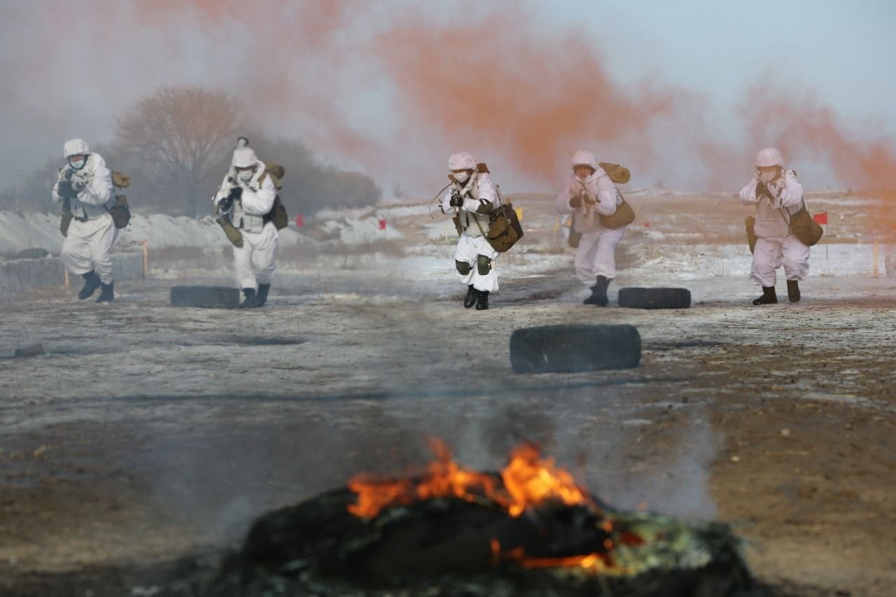 «Іле» полигонында бөлімшелердің жауынгерлік атыстары өтуде 