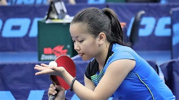 Казахстанка станет участницей ITTF World Hopes Week & Challenge