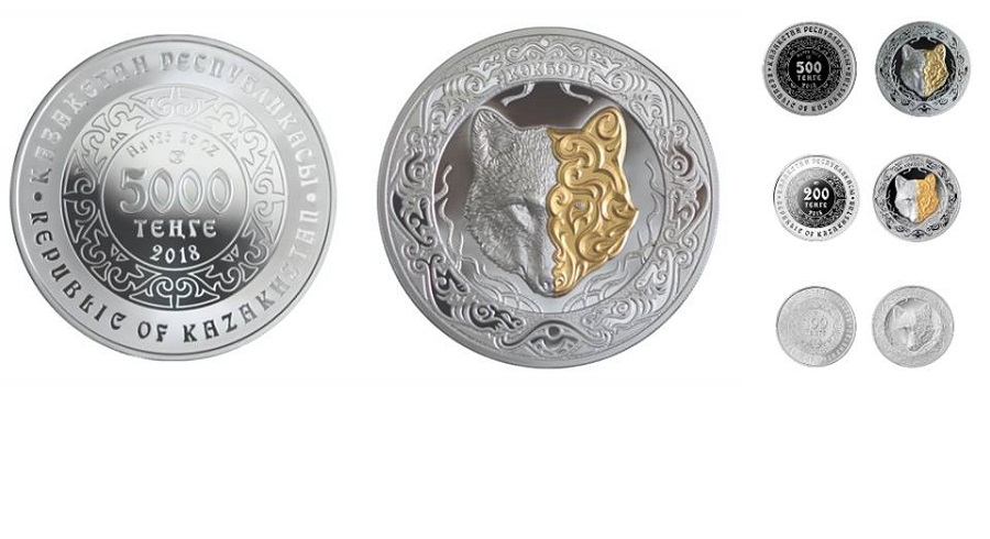 Ұлттық банк "Көкбөрі" коллекциялық монеталарын айналымға шығарады
