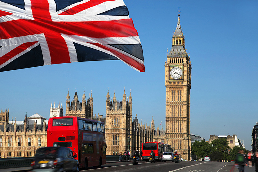 Визиты иностранных граждан в Великобританию упали на 73% в 2020 году  