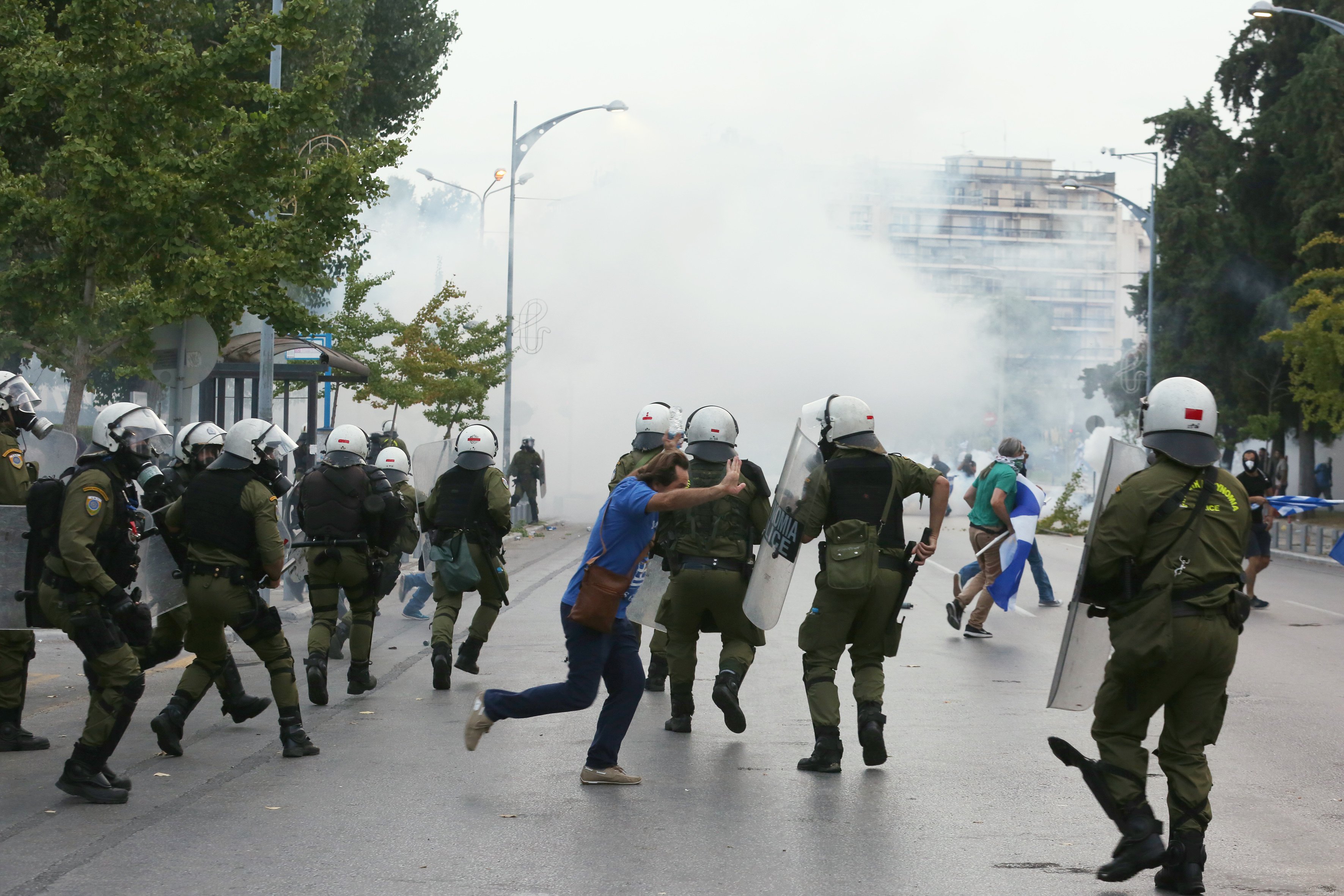 В ходе протестов в Греции задержано более 130 человек  