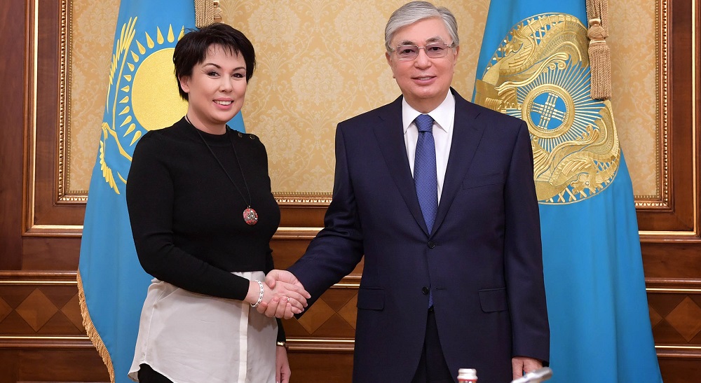 Президент Касым-Жомарт Токаев принял Аружан Саин