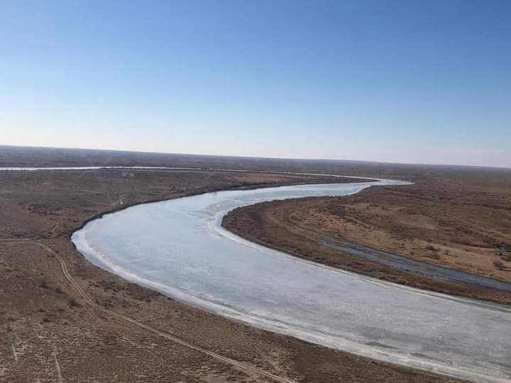 Сырдария өзенінде сең қозғалды 