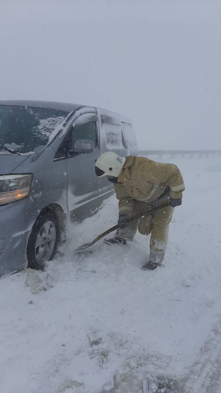 Жамбыл облысында авариялық-құтқару жұмыстары жүргізілуде 