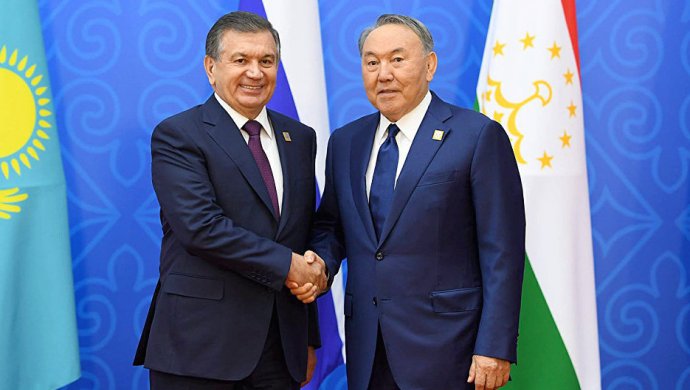 Мирзиёев и Назарбаев обсудили узбекско-казахстанское сотрудничество и ситуацию в Афганистане
