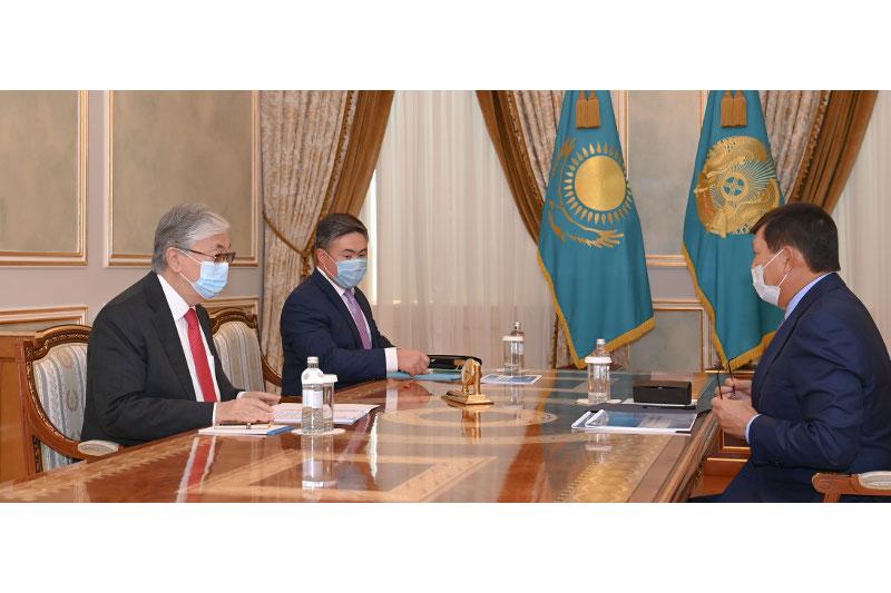 Мемлекет басшысы Қайрат Шәріпбаевты қабылдады  