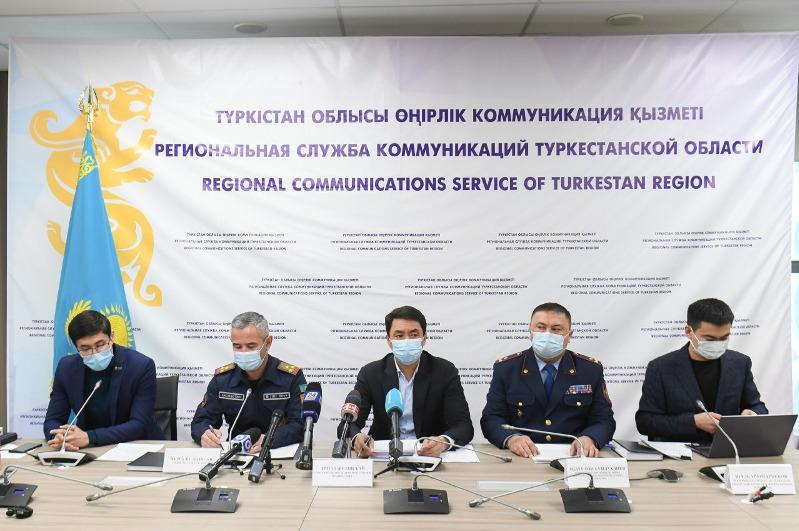 Түркістанда қаза тапқан бес адам Жаңақорған ауданына жерленді 