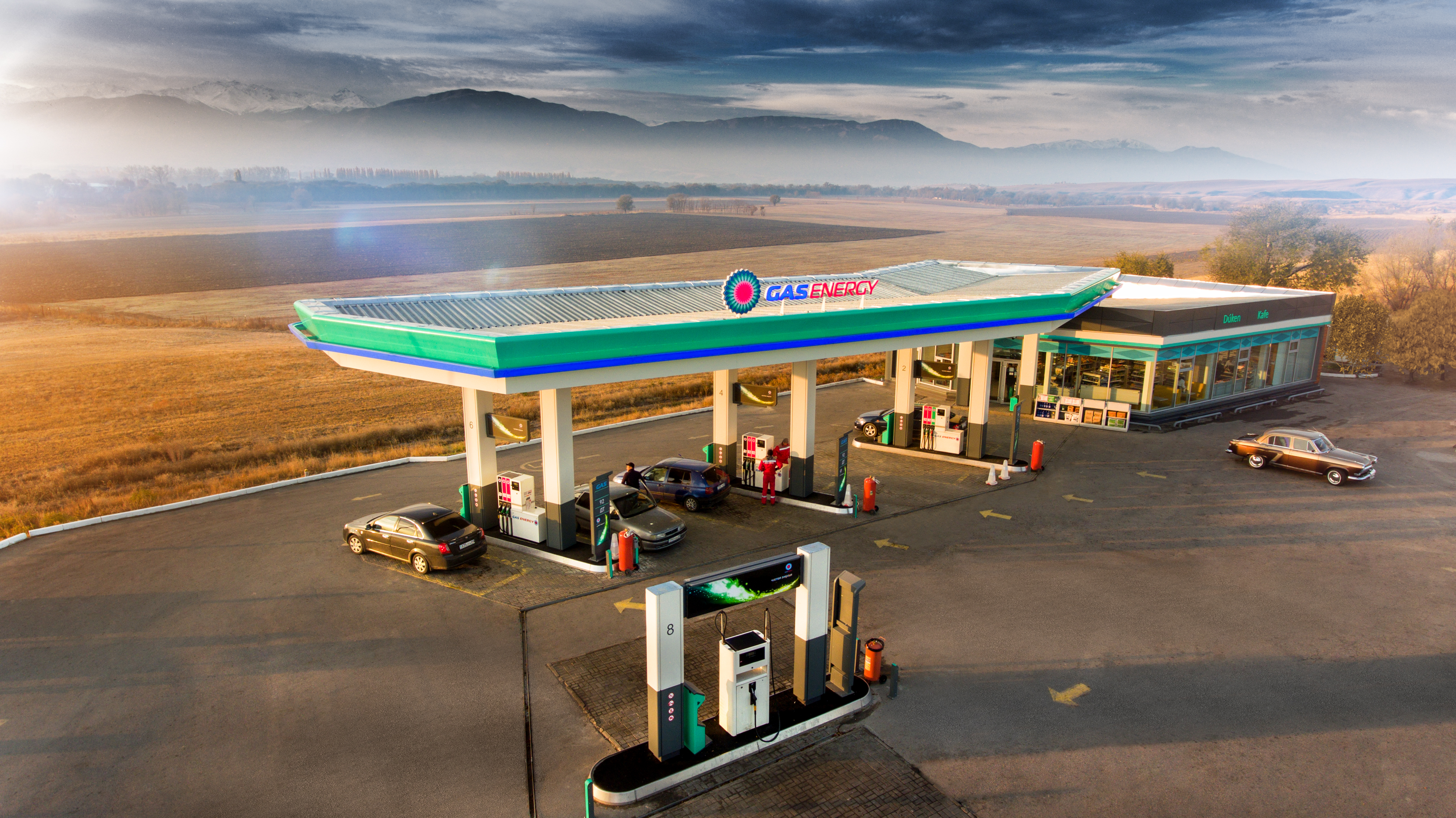 Қызылордада Еуропалық үлгідегі GASENERGY жанармай құю бекеті ашылды 
