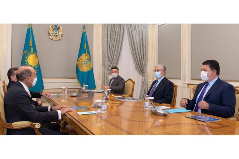 ҚР Президенті Александр Машкевич пен Патох Шодиевті қабылдады  