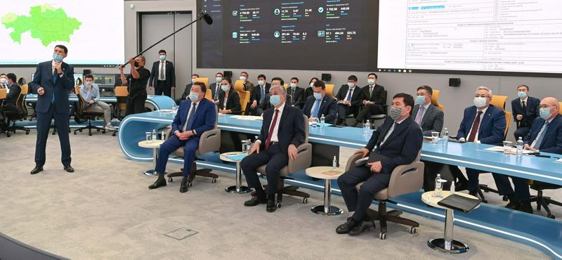 Қасым-Жомарт Тоқаев Цифрлық үкімет офисінің жұмысымен танысты 
