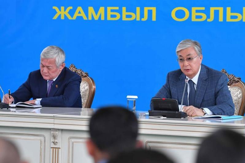 Президент Жамбыл облысының бұрынғы басшыларының қызметіне сын айтты  