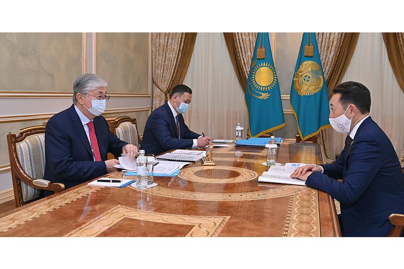  Президент АӨСШК Хатшылығының атқарушы директорын қабылдады  