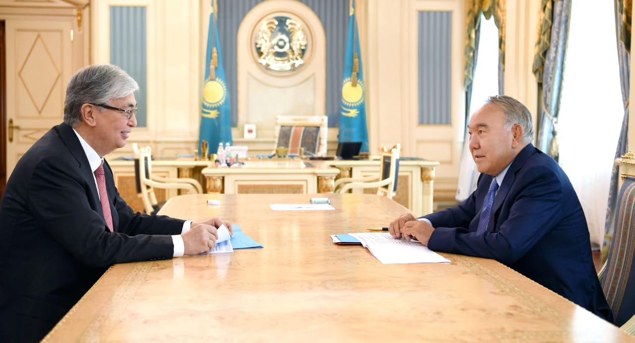 Нұрсұлтан Назарбаев пен Қасым-Жомарт Тоқаев кездесті 
