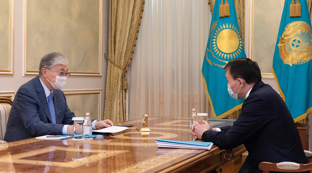 Касым-Жомарт Токаев принял председателя агентства по противодействию коррупции Алика Шпекбаева 
