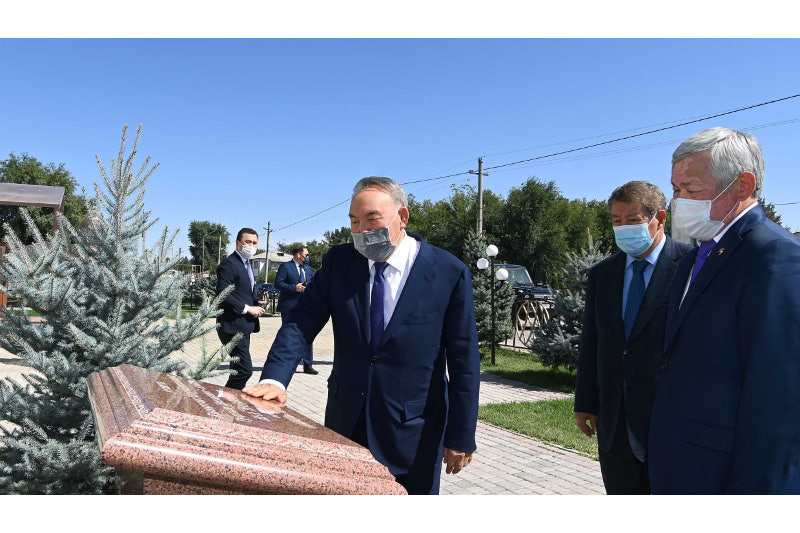 Елбасы Жамбыл облысындағы әлеуметтік-мәдени нысандарға барды  