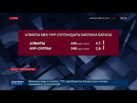 Биыл жарты жылда баспана бағасы 6%-ға өсті 